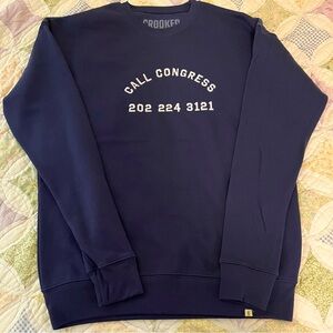 Call Congress Crewneck Sweatshirt Small